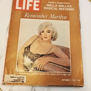Life Magazine "Remember Marilyn" SEPT 8,1972